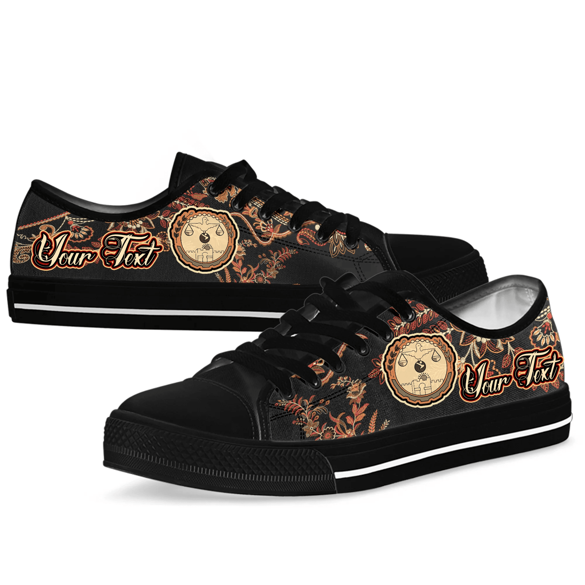 Africa Shoes Harari Ethiopia National Regional State Low Top Shoes Traditional African Dashiki