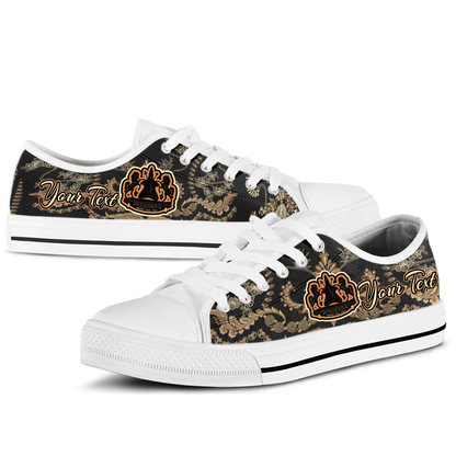 Africa Shoes Lesotho Low Top Shoes Vintage Traditional African Dashiki