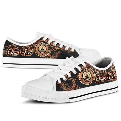Africa Shoes Cape Verde Low Top Shoes Traditional African Dashiki
