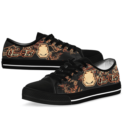 Africa Shoes Guinea Low Top Shoes Traditional African Dashiki