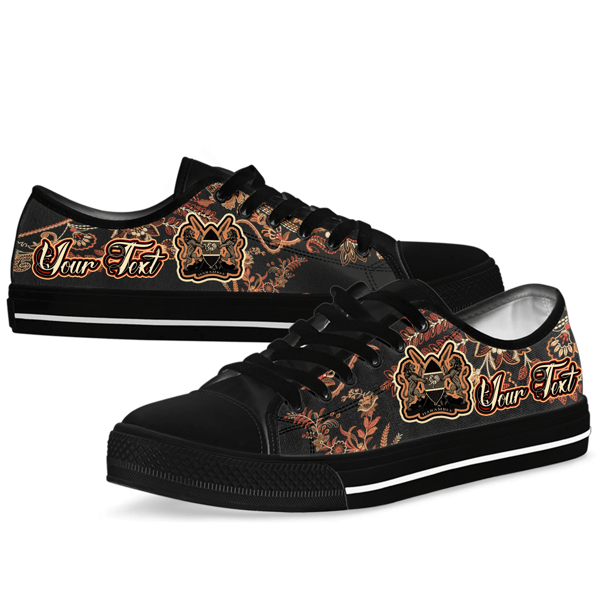 Africa Shoes Kenya Low Top Shoes Traditional African Dashiki