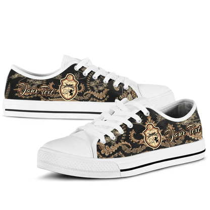 Africa Shoes Tunisia White Version Low Top Shoes Vintage Traditional African Dashiki