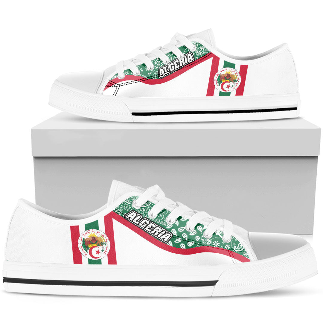 Shoes Algeria Low Top Shoes Paisley Bandana Special Style