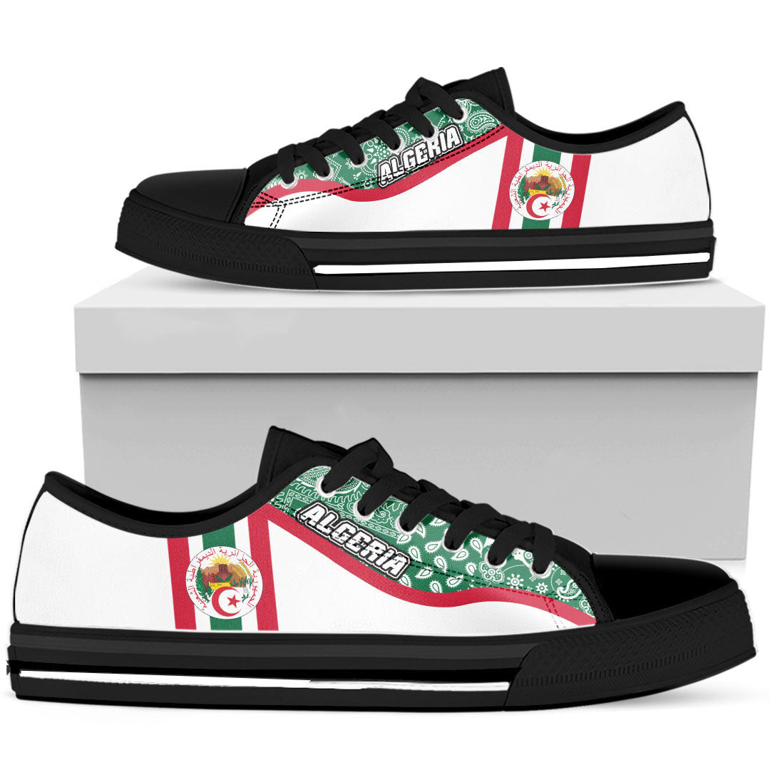 Shoes Algeria Low Top Shoes Paisley Bandana Special Style