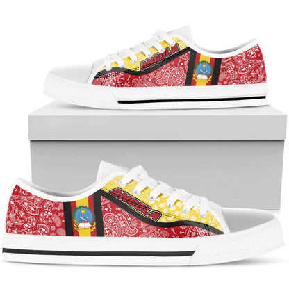 Shoes Angola Low Top Shoes Paisley Bandana Special Style