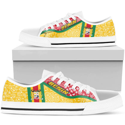 Shoes Benin Low Top Shoes Paisley Bandana Special Style