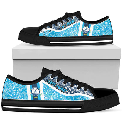 Shoes Cape Verde Special Version Low Top Shoes Paisley Bandana Special Style