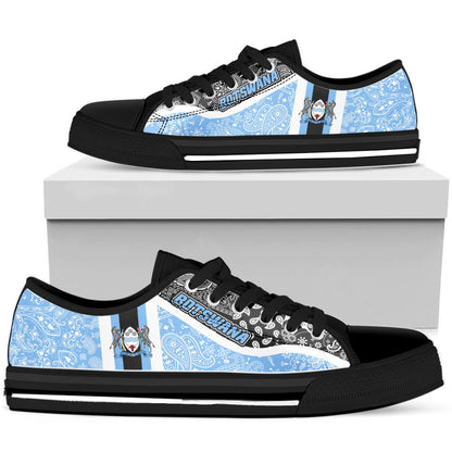 Shoes Botswana Low Top Shoes Paisley Bandana Special Style