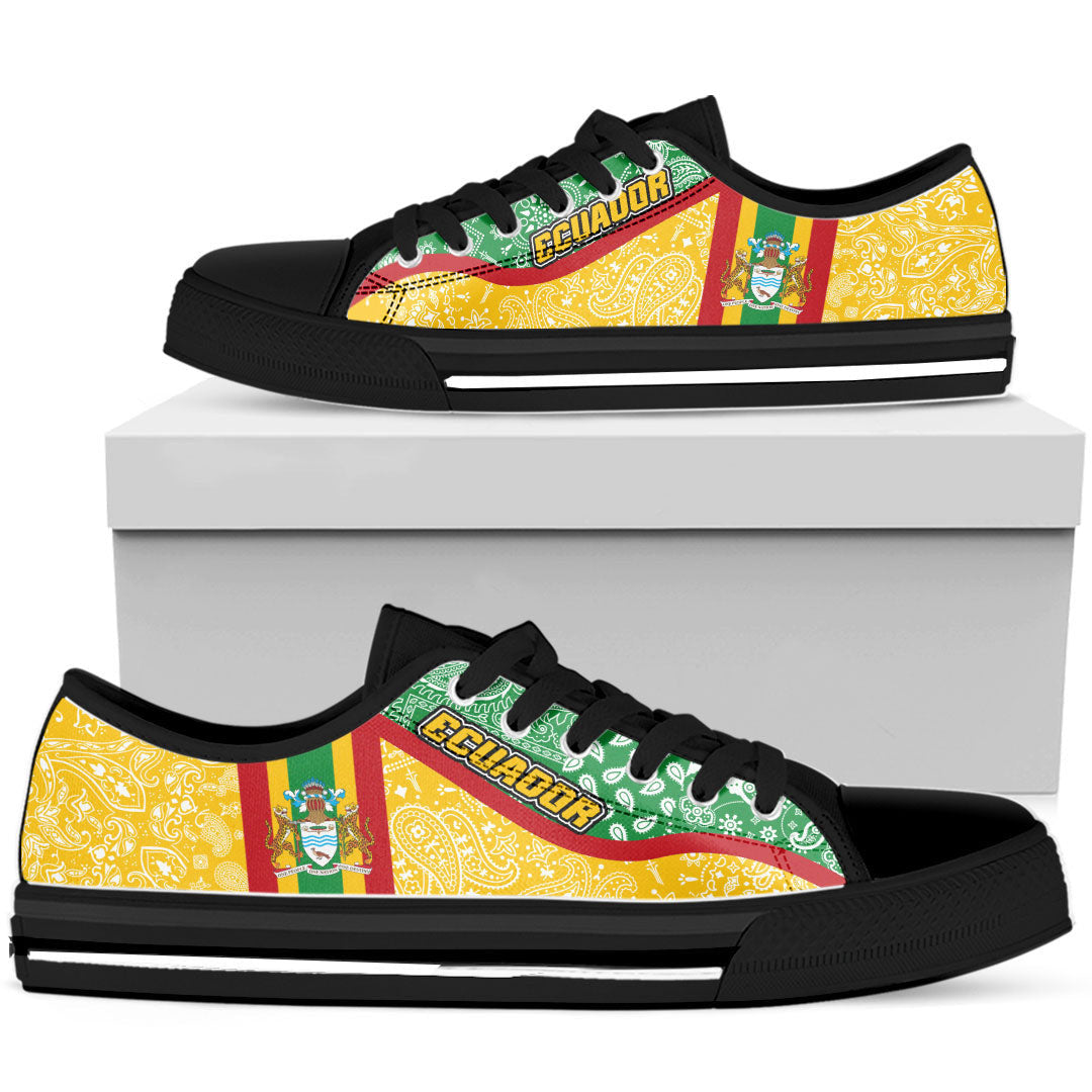 Shoes Guyana Low Top Shoes Paisley Bandana Special Style
