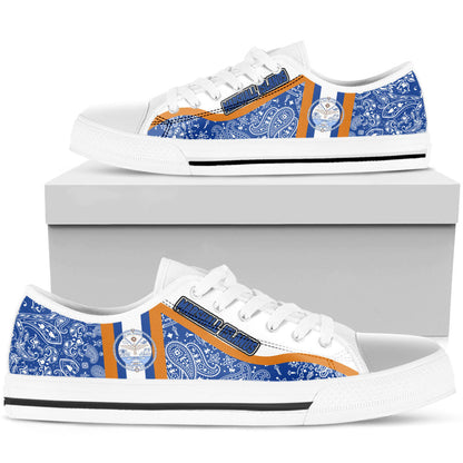 Shoes Marshall Islands Low Top Shoes Paisley Bandana Special Style