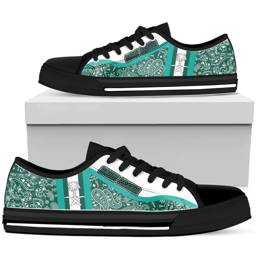 Shoes Saudi Arabia Special Version Low Top Shoes Paisley Bandana Special Style