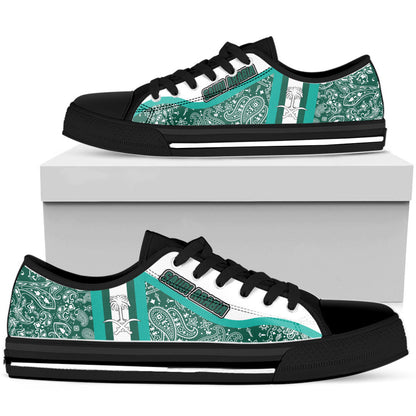 Shoes Saudi Arabia Special Version Low Top Shoes Paisley Bandana Special Style