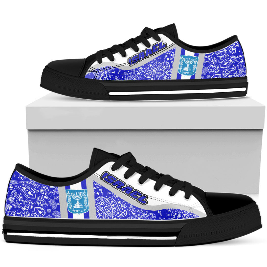 Shoes Israel Low Top Shoes Paisley Bandana Special Style
