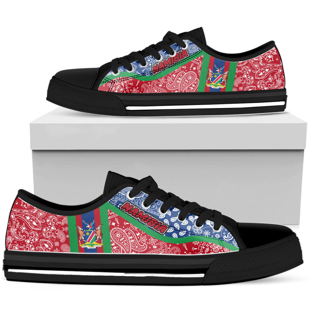 Shoes Namibia Low Top Shoes Paisley Bandana Special Style