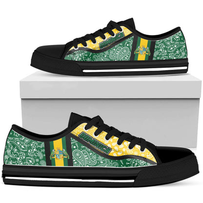 Shoes Dominica Low Top Shoes Paisley Bandana Special Style