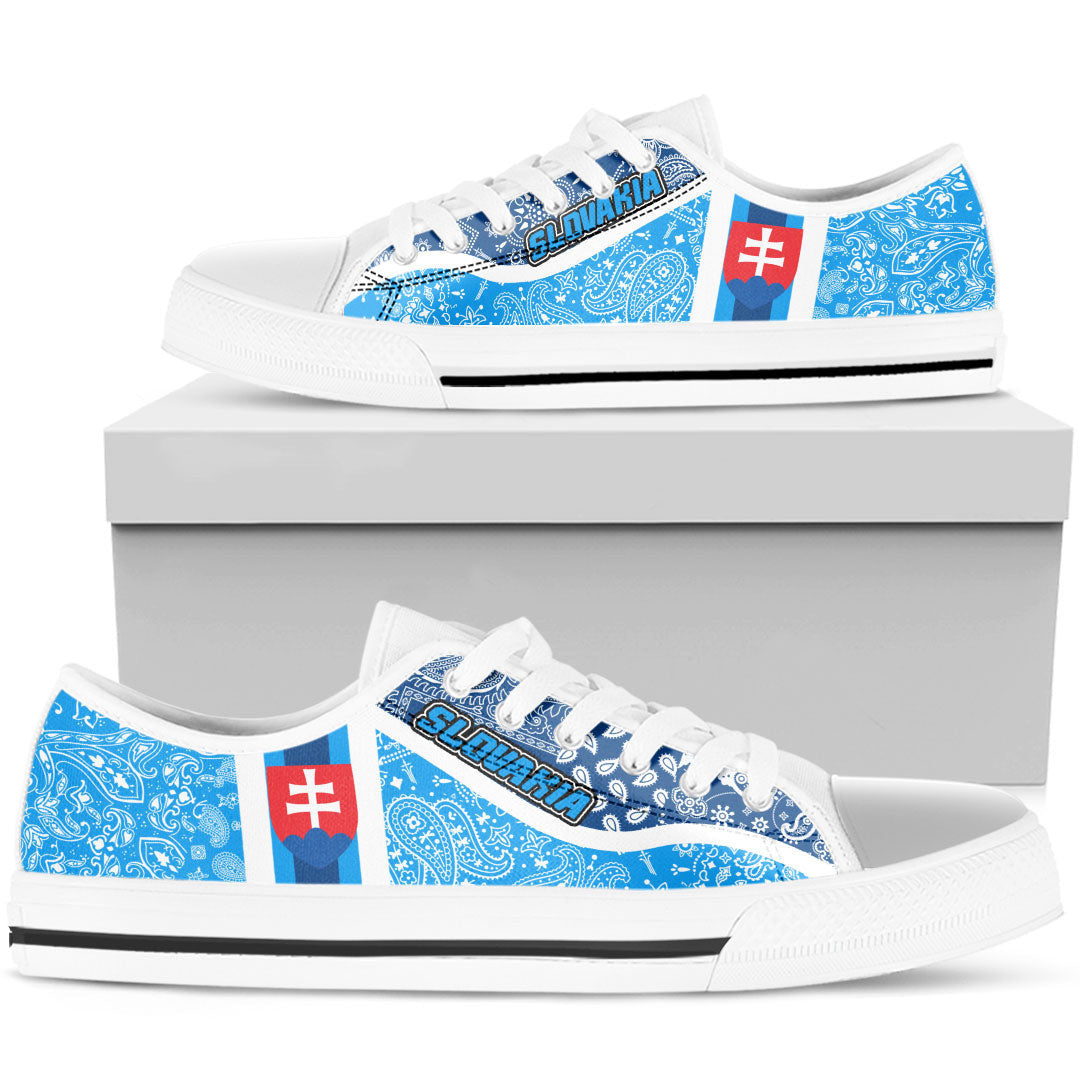 Shoes Slovakia Low Top Shoes Paisley Bandana Special Style