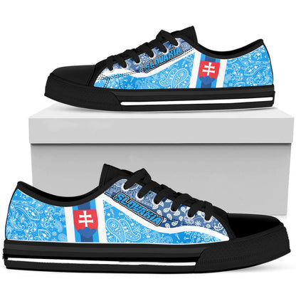 Shoes Slovakia Low Top Shoes Paisley Bandana Special Style