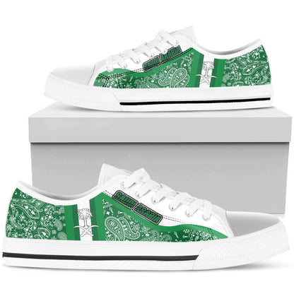 Shoes Saudi Arabia Low Top Shoes Paisley Bandana Special Style