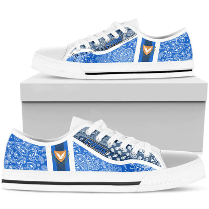 Shoes Cyprus Low Top Shoes Paisley Bandana Special Style