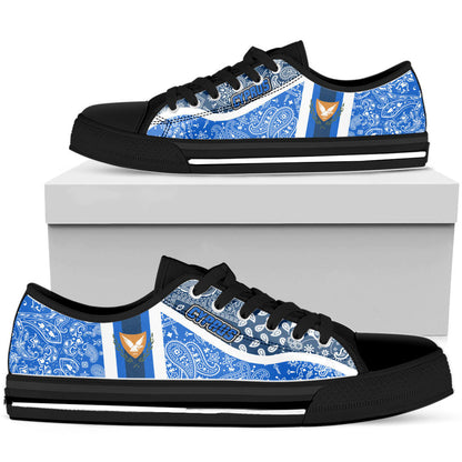 Shoes Cyprus Low Top Shoes Paisley Bandana Special Style