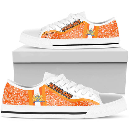 Shoes Netherlands Low Top Shoes Paisley Bandana Special Style