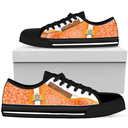 Shoes Netherlands Low Top Shoes Paisley Bandana Special Style