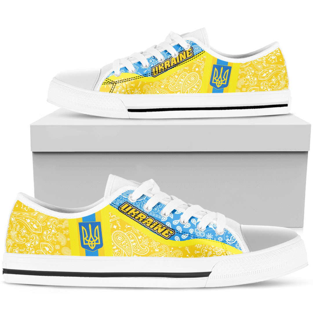 Shoes Ukraine Low Top Shoes Paisley Bandana Special Style