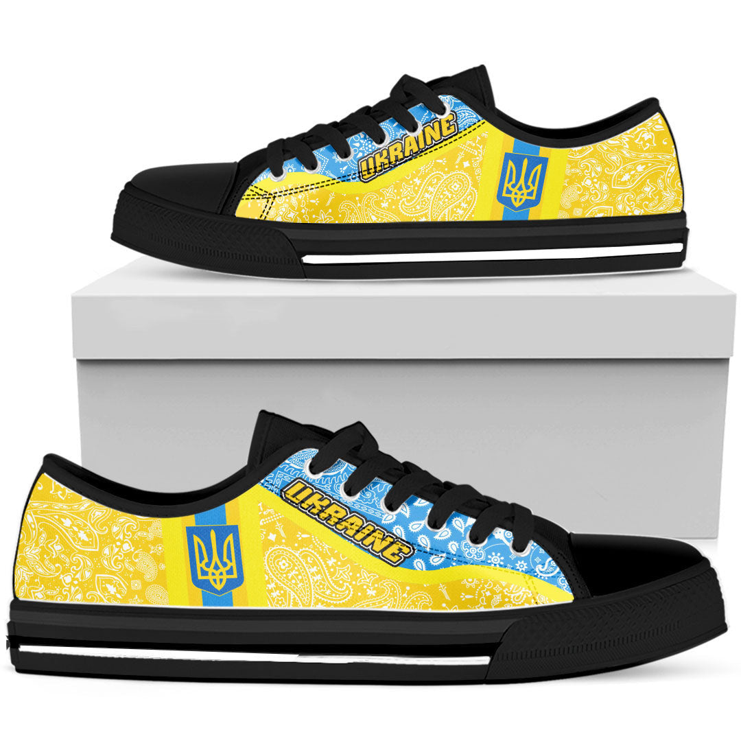 Shoes Ukraine Low Top Shoes Paisley Bandana Special Style