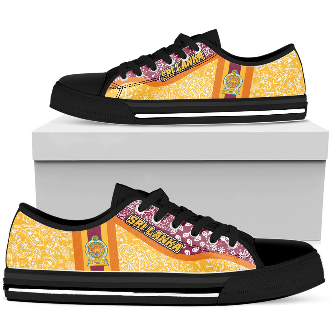 Shoes Sri Lanka Low Top Shoes Paisley Bandana Special Style