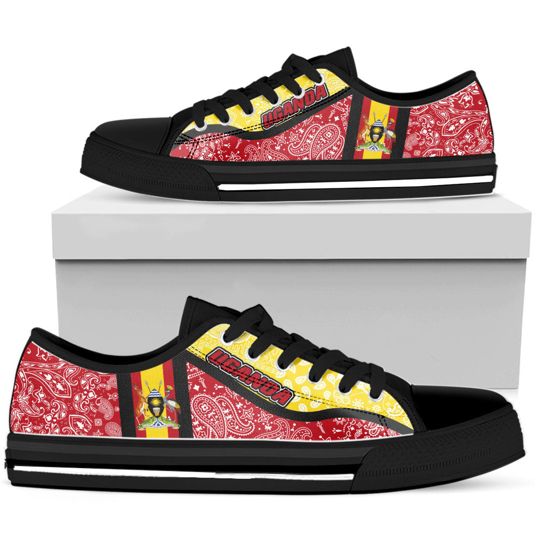 Shoes Uganda Low Top Shoes Paisley Bandana Special Style