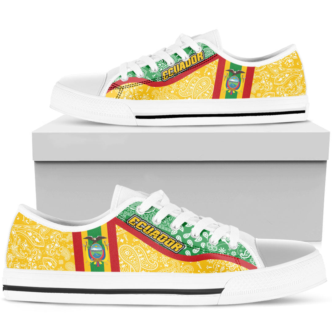 Shoes Ecuador Low Top Shoes Paisley Bandana Special Style