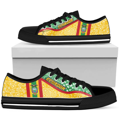 Shoes Ecuador Low Top Shoes Paisley Bandana Special Style
