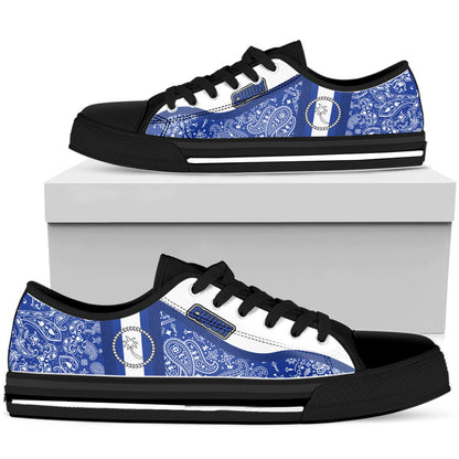 Shoes Chuuk Low Top Shoes Paisley Bandana Special Style