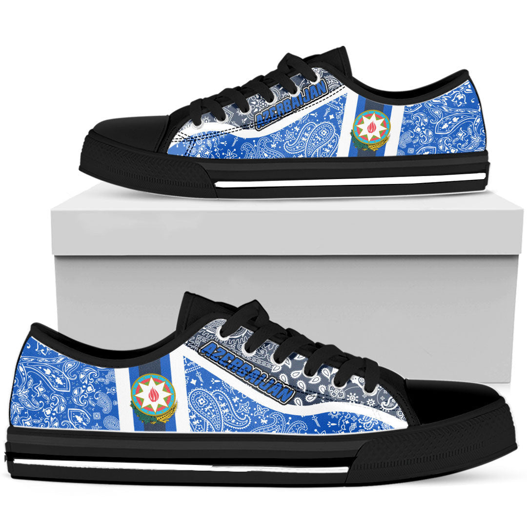 Shoes Azerbaijan Low Top Shoes Paisley Bandana Special Style