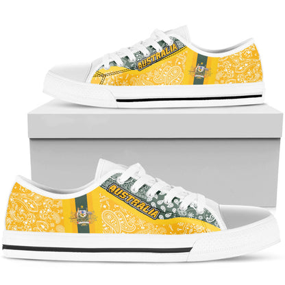 Shoes Australia Low Top Shoes Paisley Bandana Special Style