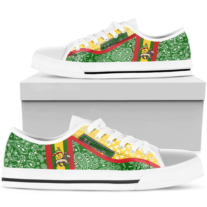 Shoes Ethiopia Low Top Shoes Paisley Bandana Special Style