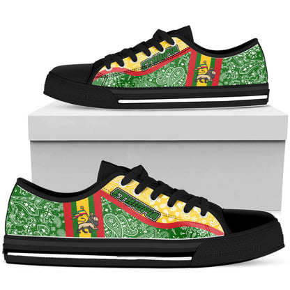 Shoes Ethiopia Low Top Shoes Paisley Bandana Special Style