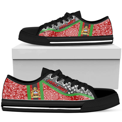 Shoes Malawi Low Top Shoes Paisley Bandana Special Style