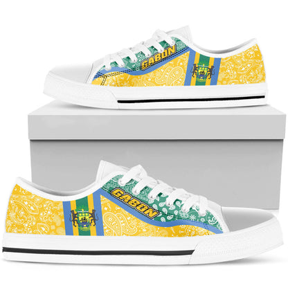 Shoes Gabon Low Top Shoes Paisley Bandana Special Style