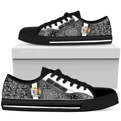 Shoes New Zealand Low Top Shoes Paisley Bandana Special Style