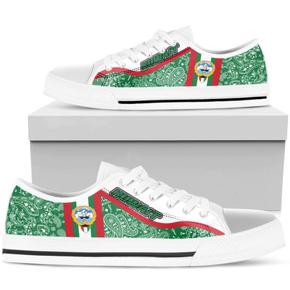 Shoes Kuwait Low Top Shoes Paisley Bandana Special Style