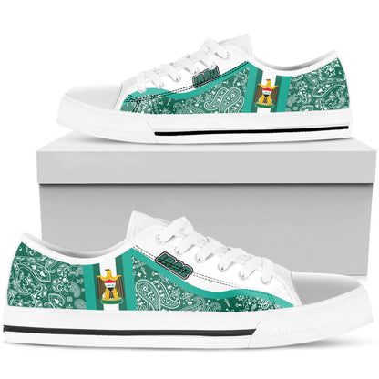 Shoes Iraq Low Top Shoes Paisley Bandana Special Style
