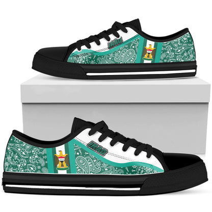 Shoes Iraq Low Top Shoes Paisley Bandana Special Style