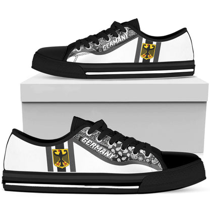 Shoes Germany White Version Low Top Shoes Paisley Bandana Special Style