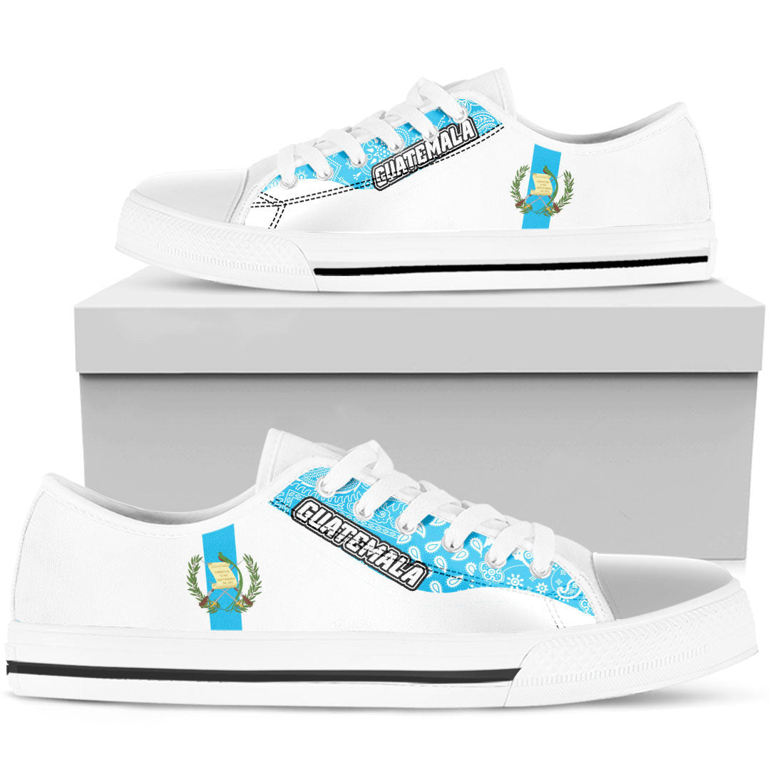 Shoes Guatemala Low Top Shoes Paisley Bandana Special Style