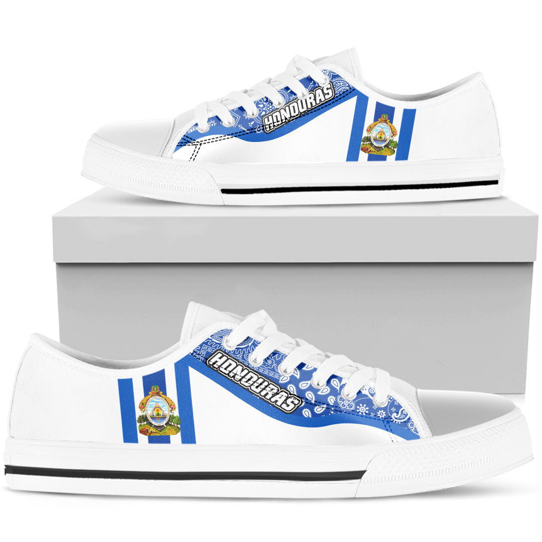 Shoes Honduras Low Top Shoes Paisley Bandana Special Style