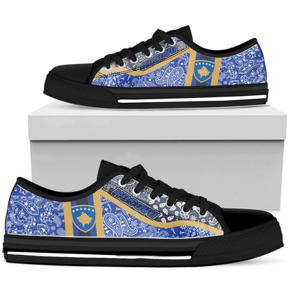 Shoes Kosovo Low Top Shoes Paisley Bandana Special Style