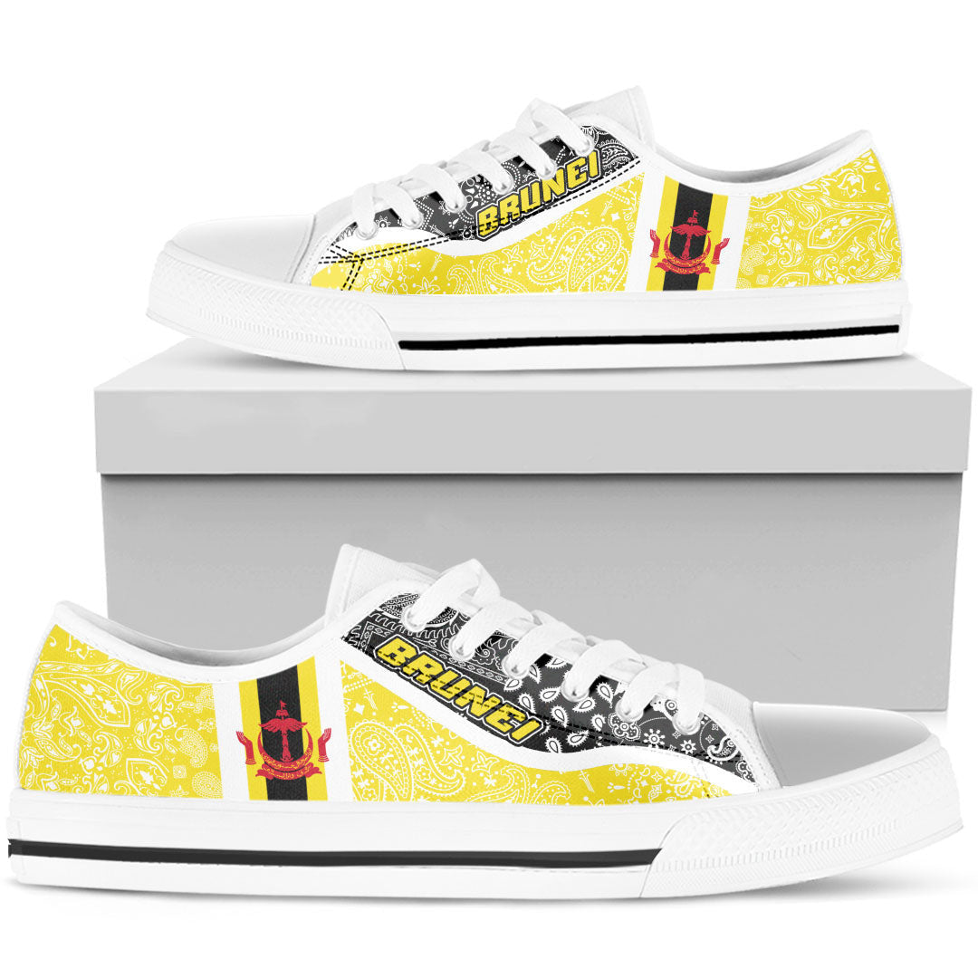Shoes Brunei Low Top Shoes Paisley Bandana Special Style