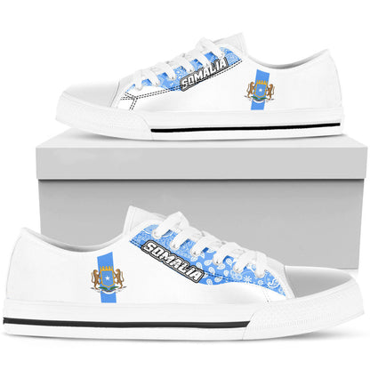 Shoes Somalia White Version Low Top Shoes Paisley Bandana Special Style