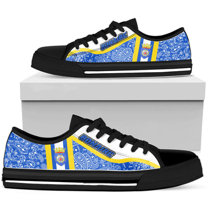 Shoes Bonaire Low Top Shoes Paisley Bandana Special Style